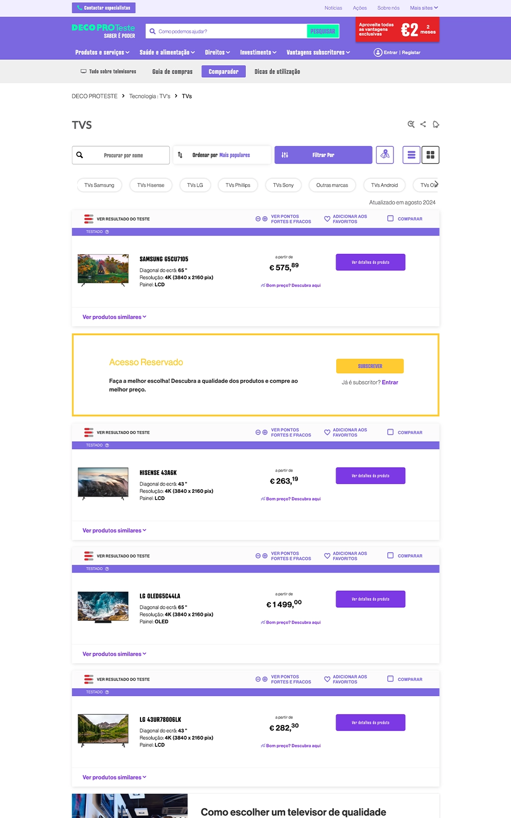 List page deco proteste