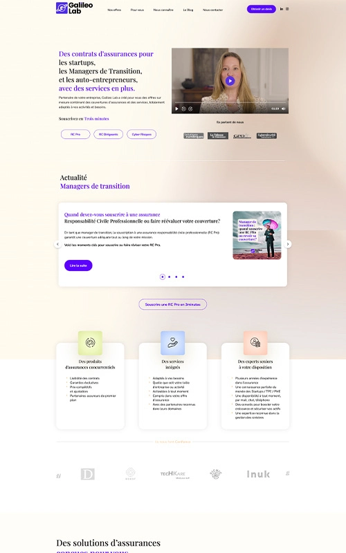 Site web galileo-lab.fr